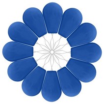 미니 자수미싱 휴대용 오바로크 612pcs diy 바늘 실 꿰기 노인 가이드 쉬운 장치 자동 실 재봉 도구 수제 재봉 액세서리 펀치 바늘, 12개 블루