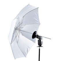 Godox AD-S5 37 "witstro ad-180 ad-360 플래시 스피드 라이트 용 흰색 접힌 디퓨저 소프트 우산, 한개옵션0