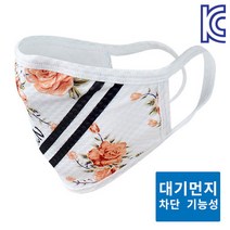 MCN K메쉬 나노마스크 모음전-미세먼지.세탁가능, 3.ROSE WHITE