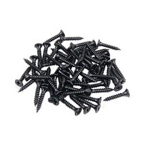 드림철물 피스 3mm 규격선택 흑색 100개 곽, 3X28/흑색/100개/곽