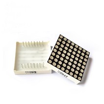 LED전광판 매장 홍보 광고 보드 5pcs 3mm 8x8 미니 led 디스플레이 공통 음극 도트 매트릭스 모듈 max7219 8x8 led, 없음