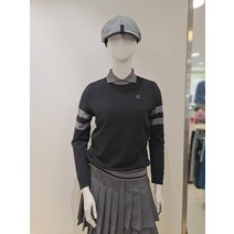 [팬텀골프] 여성 배색 카라 방풍 니트 221B3SR181(266607 )