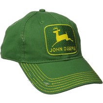 John Deere(존 디어) 북미 빈티지 로고 자수 첨부 베이스볼 캡 그린
