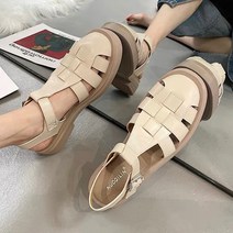 바이시유 여성 여자 여름 피셔맨 스트랩 샌들 슬리퍼 신발 181