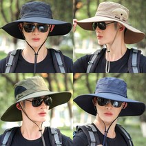 데일리비 뜨거운 햇볕차단! 12센티 햇볕가리개 롱~챙 통풍 메쉬사이드 남녀공용 여름 등산 모자 사파리 낚시 실외작업, 커피브라운