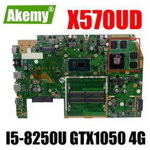 노트북메인보드 Asus TUF YX570U YX570UD X570U X570UD F570UD 노트북 마더 보드 I5-8250U CPU GTX1050 4G GPU 메인 테스트 양호