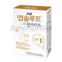 앱솔루트 센서티브 분유 1단계, 280g, 4개