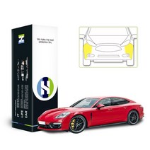 포르쉐 파나메라 GTS 2019 자동차용품 PPF 필름 프론트범퍼 세트