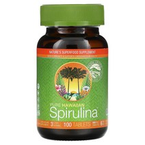 NUTREX HAWAII 순수 HAWAIIAN SPIRULINA® 100정, 500 mg