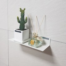 아트월 무타공 와이즈 벽 선반 다용도 벽걸이 선반, 와이즈KP-400선반(대)-크림화이트