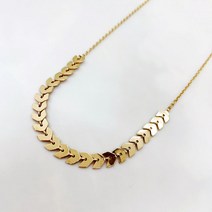 ﻿ 14k 18k 스케일 체인 뱀줄 여자 초커 목걸이 ﻿