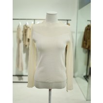주크 반목 물결 골지 니트 V234KSK935(2243070)