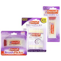 더닥터스 치실 브러쉬픽스 치간칫솔 이쑤시개 3종, [275picks]