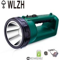 led 초강력 사냥용 써치라이트 후레쉬 500m 강력한 고출력 Led 손전등 휴대용 서치라이트 충전식 스포트라이트 사냥 램프 캠핑 야외 조명, 서치라이트 YG-H103