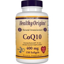 헬시오리진스 내추럴 CoQ10 400mg 소프트젤, 1개