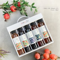 농부프린스 석류청 개복숭아청 감식초 오디청 5종선물, 1, 5호, 본상품선택
