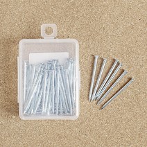철물공구 일반철못 나무못 40mm 일반못 50p x 5개