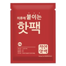 모던홀릭 착한 핫팩 군용 대용량 의류에 붙이는 핫팩 40g 40매
