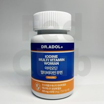 닥터아돌 아이오딘 멀티비타민 우먼 갑상선 900mg 60정, 닥터아돌 멀티비타민 우먼