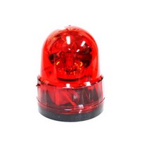 경광전기 회전 경광등 125파이 AC220V 부저타입 적색
