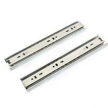 서랍레일교체 주방서랍 밥통 3단볼레일 35mm x 450mm
