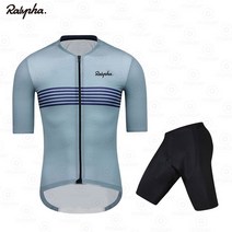 자전거복 봄 여름 싸이클 라이딩 의류 팀Rapha 남성 사이클링 저지 세트 레이싱 자전거 의류 정장 산악 스, 12 Summer Set  12