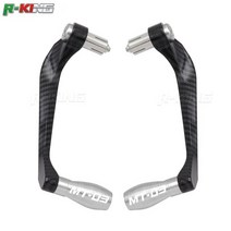 오토바이 감성튜닝 부품 YAMAHA MT-03 MT03 MT 03 범용 78 22mm 핸들 바 그립 가드 브레이크 클러치 레버 핸들 바 가드 프로텍터, B 실버