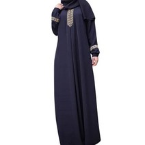 여성 플러스 사이즈 프린트 abaya jilbab muslim maxi dress casual kaftan long dress 인도 이슬람 женское платье 패션 이슬람