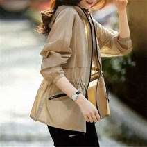 가은무역 WT071403 여름신상 여자 여성 패션 캐주얼룩 여성 자외선차단 바람막이 후드자켓 빅사이즈