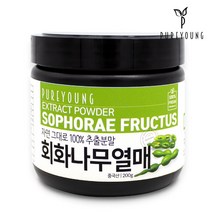 퓨어영 회화나무열매 추출 분말 200g 추출물, 1통