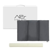 사라사라 빨아쓰는 규조토 발매트, 그레이, 1세트