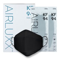 에어룩스 KF94 보건용 마스크 블랙 대형, 50매, 1개입