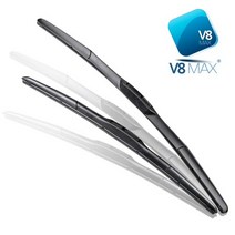 V8MAX 현대 자동차 엑센트 와이퍼 전면세트 2616 하이브리드 후면 후방 리어, 엑센트 (4세대)（RB：10년~19년）후면와이퍼
