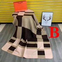 명품 쇼파 4인 가죽 소파 럭셔리 브랜드 캐시미어 담요 부드러운 울 커버 휴대용 따뜻한, B3