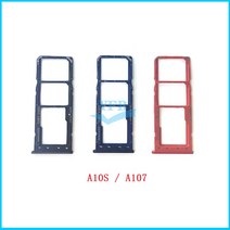 갤럭시 A10s A107 A20s A207 A30s A307 A50S A507 SIM 카드 슬롯 SD 트레이 홀더 어댑터 교체 부품 10 개, [08] A50S black