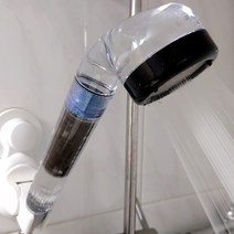 이온스파 수압상승 절수샤워기 아이스파, 1개, 투명