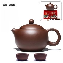 다도 다기 주전자 진흙 장인 찻잔 다기세트 자사호 차, 03.기본 용량 300ml