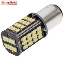 SMD 자동차 오토바이 스쿠터 테일 브레이크 정지 주차 램프 라이트 6 V DC 6 볼트 1157 BAY15D P21/5W 2835 LED 전구 56 흰색 1 개, WHITE, 6000k