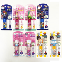 아텍스 캐릭터 립케어 38g 용량 업 립밥 유아 시크릿쥬쥬 헬로카봇 헬로키티 브레드이발소, 3.헬로카봇(랜덤)