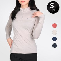 [스타일랑] 리프레쉬 여성 춘추용 반집업티 / 90~110사이즈까지 쾌적한 빅사이즈 티셔츠_작업복 등산복 집티