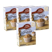 베티크로커 시나몬 크럼블 머핀 믹스 500g Betty Crocker Cinnamon Crumble Muffin Mix, 4팩