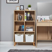 엠제이 6칸 책장 700 책꽂이 미니책장 선반 수납선반 책장 책꽂이 미니책장 선반 수납선반, 화이트