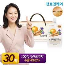 [천호엔케어]도라지배즙 프리미엄 80mL 30개입, 1박스