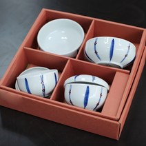 반상기6P 공기 대접 선물세트 도자기선물세트, 반상기6P (주황)