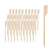 에스앤몰 손잡이 꼬지 15cm 150개 햄버거 꽂이 샌드위치 꼬지 대나무 음식 고정 이쑤시개 스틱