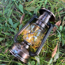 볼트몬 빈티지 LED 감성랜턴 캠핑조명 태양광 USB 램프