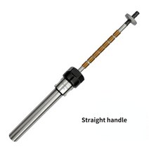 Turning Lathe Pen Woodworking Machine Revolving Centre Wood Ballpoint Mandrel Pindle ClType DIY Spec, 02 Straight shank
