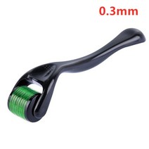 540 더마 롤러 니들 악기 페이스 바디 두피 마사지 롤러 0.25mm0.3mm 티타늄 니들 스킨 케어 모발 성장 도구, 1-0.3mm