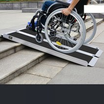 문턱 경사로 장애인 휠체어 진입 판 경사 슬로프 계단 자전거, 길이90cm 너비76cm