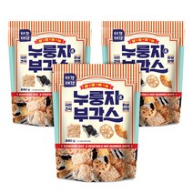 썬넛트 빠삭칩누룽지&부각스240gX3봉/부각 누룽지 티각태각 빠삭칩